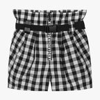 DKNY - Шорти - Black Gingham Shorts - Love|Labels