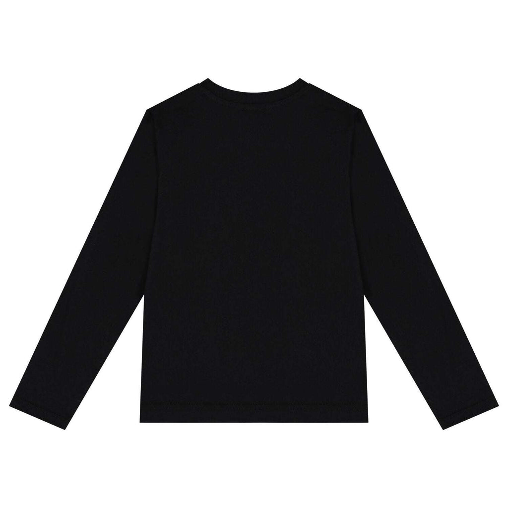 DKNY - Блузи - Black Logo Long Sleeve Top - Love|Labels