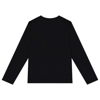 DKNY - Блузи - Black Logo Long Sleeve Top - Love|Labels