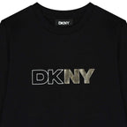 DKNY - Блузи - Black Logo Long Sleeve Top - Love|Labels