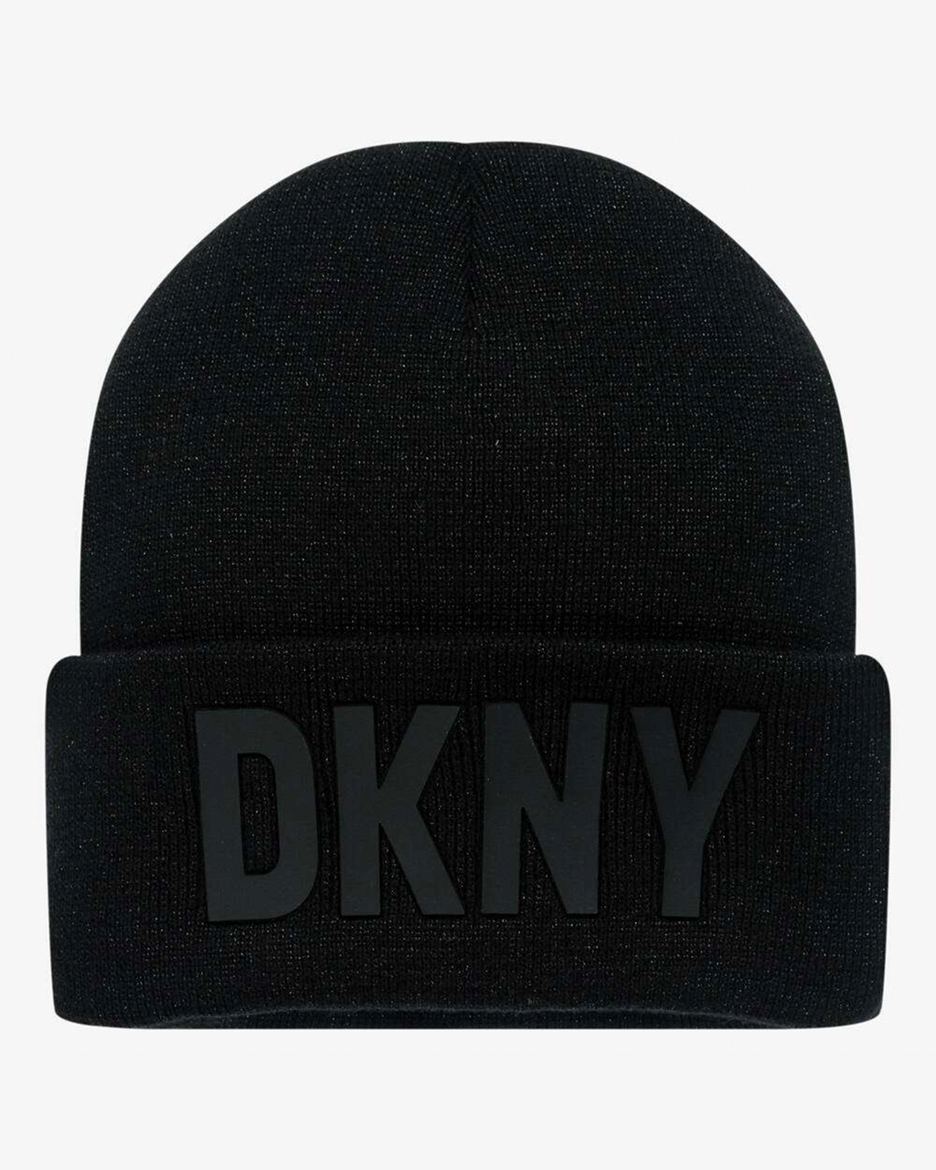 Black Sparkly Beanie Hat