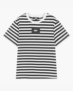 Black Striped Organic Cotton T-Shirt