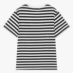 DKNY - Тениски - Black Striped Organic Cotton T-Shirt - Love|Labels