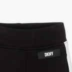 DKNY - Панталони - Black & White Cotton Joggers - Love|Labels