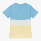 DKNY - Тениски - Blue & Yellow Cotton T-Shirt - Love|Labels