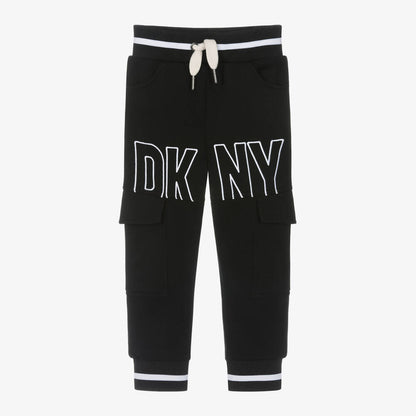 Black Cotton Joggers