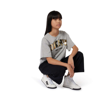 DKNY - Панталони - Cotton Wide Trousers - Love|Labels