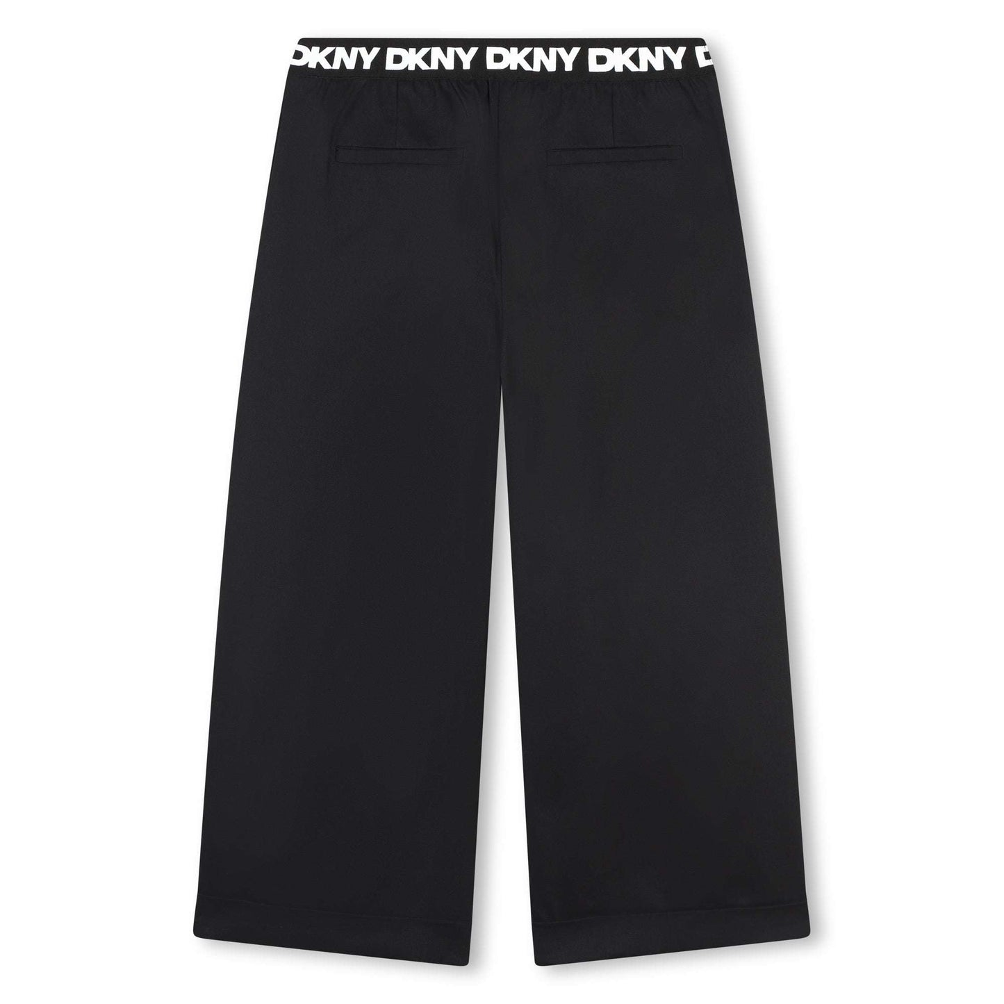DKNY - Панталони - Cotton Wide Trousers - Love|Labels