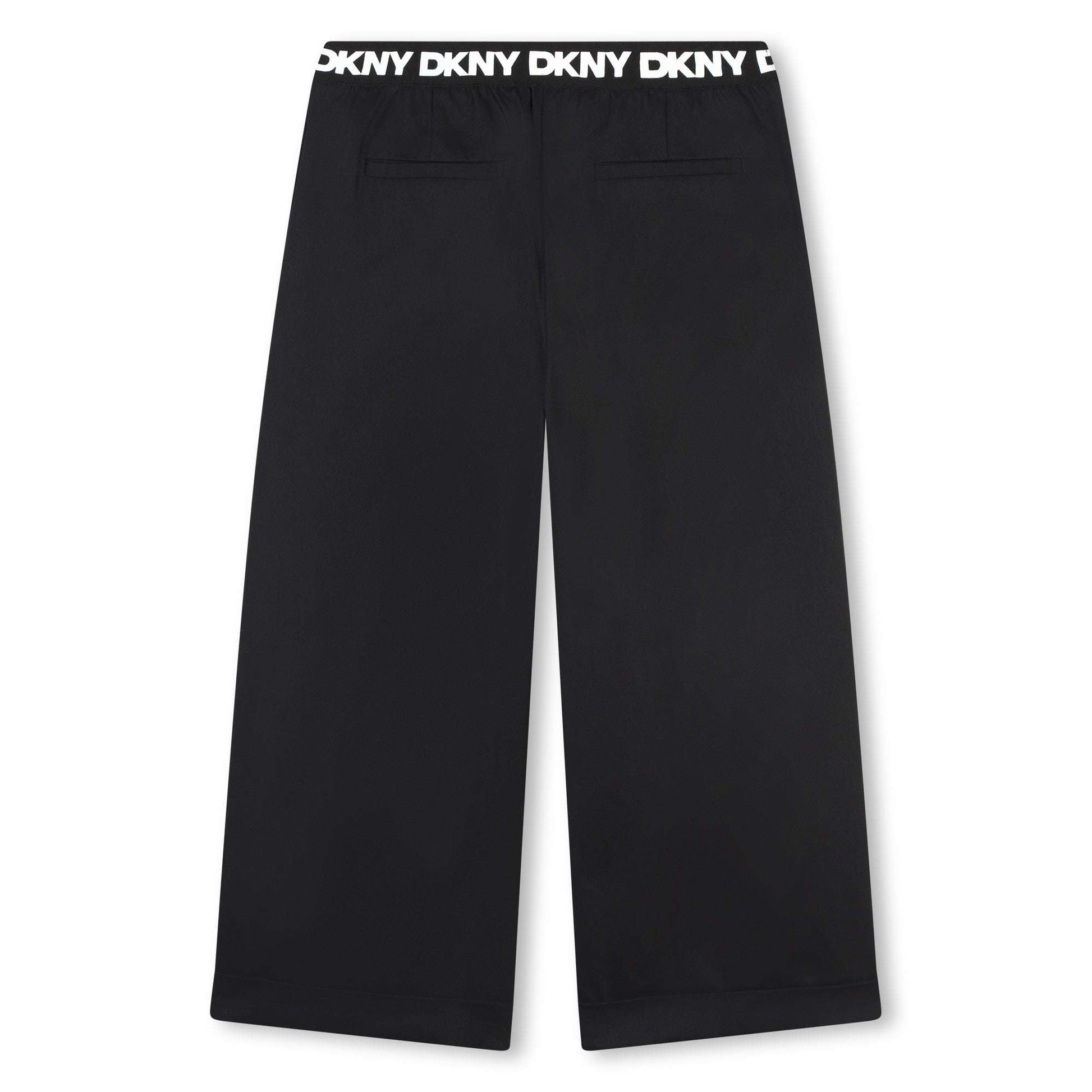 DKNY - Панталони - Cotton Wide Trousers - Love|Labels