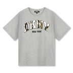 DKNY - Тениски - Grey Gold Logo T-Shirt - Love|Labels