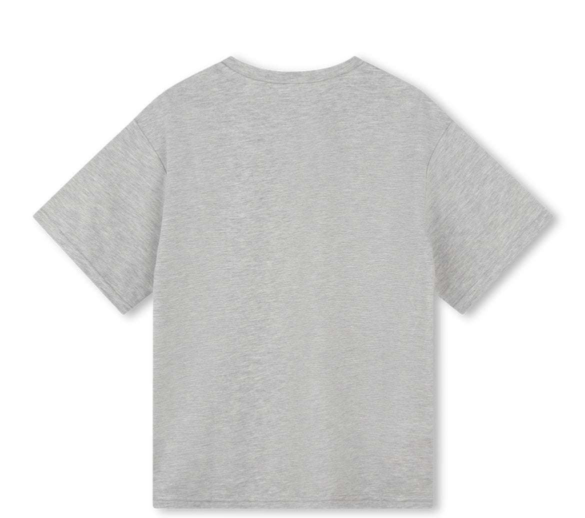 DKNY - Тениски - Grey Gold Logo T-Shirt - Love|Labels