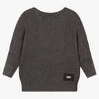DKNY - Блузи - Grey Knitted Sweater - Love|Labels