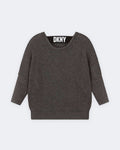 DKNY - Блузи - Grey Knitted Sweater - Love|Labels