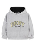 DKNY - Блузи - Grey Logo Hoodie - Love|Labels