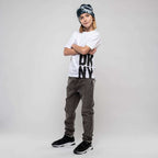 DKNY - Панталони - Grey Slim Fit Denim Jeans - Love|Labels