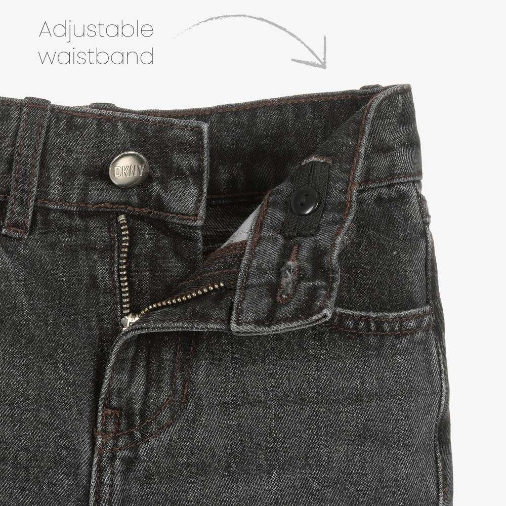 DKNY - Панталони - Grey Slim Fit Denim Jeans - Love|Labels