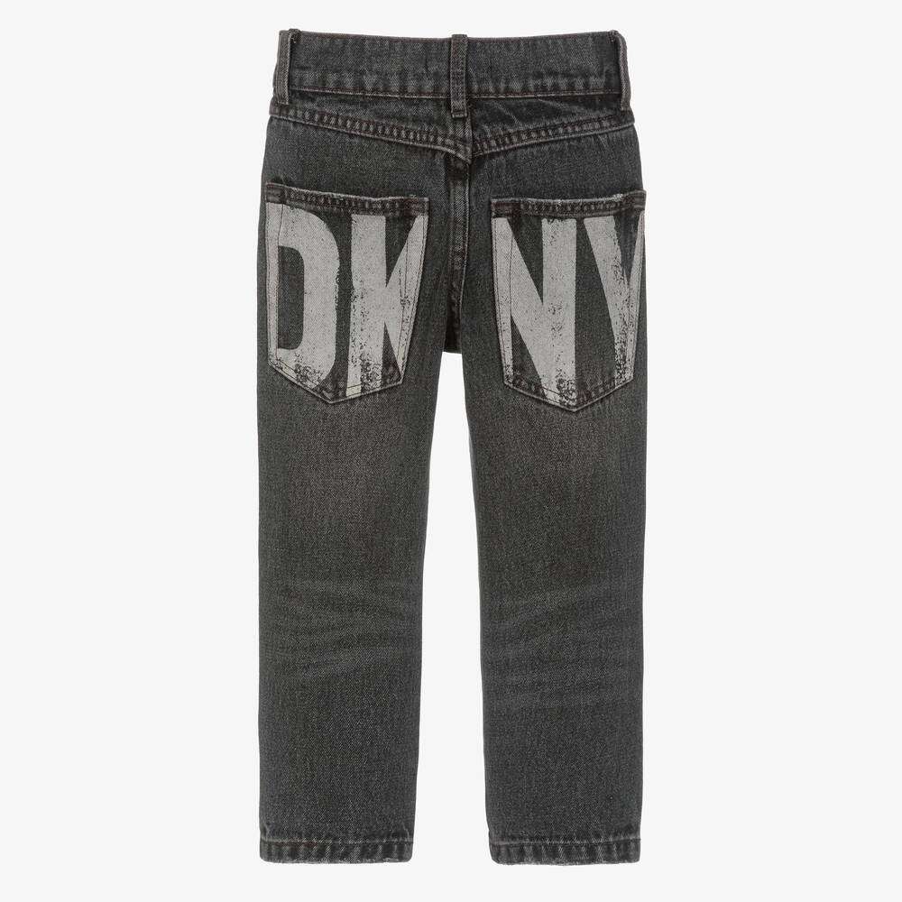 DKNY - Панталони - Grey Slim Fit Denim Jeans - Love|Labels