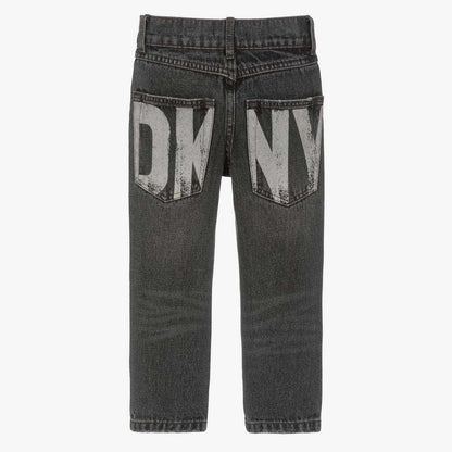 DKNY - Панталони - Grey Slim Fit Denim Jeans - Love|Labels