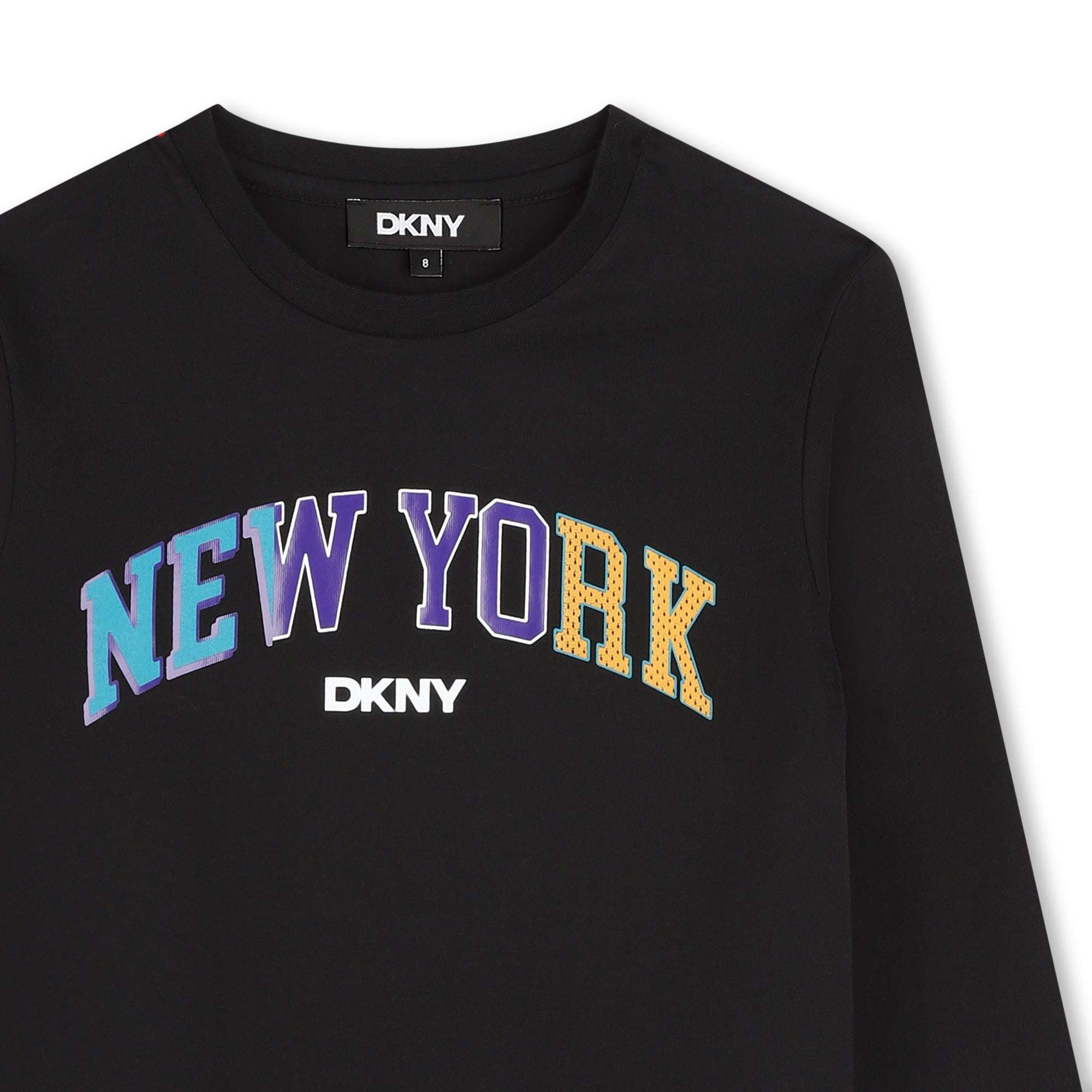 DKNY - Блузи - Logo Sleeved Cotton T-Shirt - Love|Labels