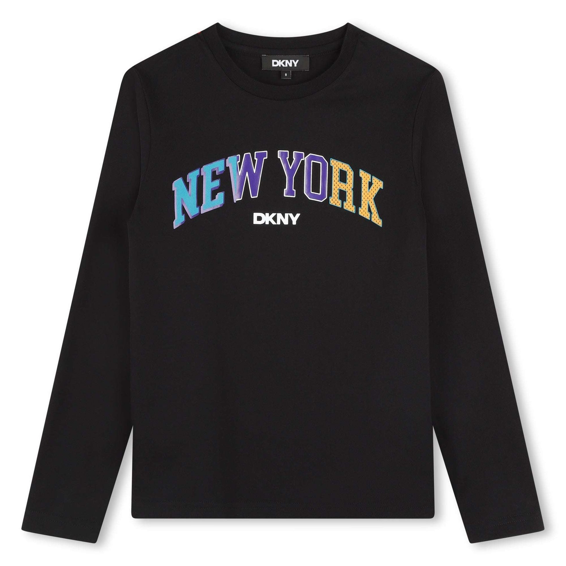 DKNY - Блузи - Logo Sleeved Cotton T-Shirt - Love|Labels