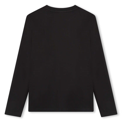 DKNY - Блузи - Logo Sleeved Cotton T-Shirt - Love|Labels