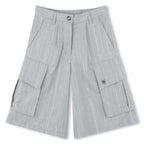 DKNY - Шорти - Long Shorts With Woven Stripes - Love|Labels