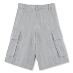 DKNY - Шорти - Long Shorts With Woven Stripes - Love|Labels