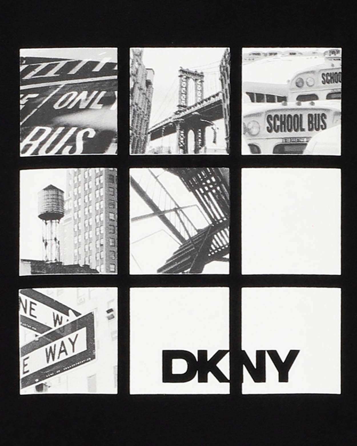 DKNY - Блузи - Long - Sleeved Cotton T-Shirt - Love|Labels