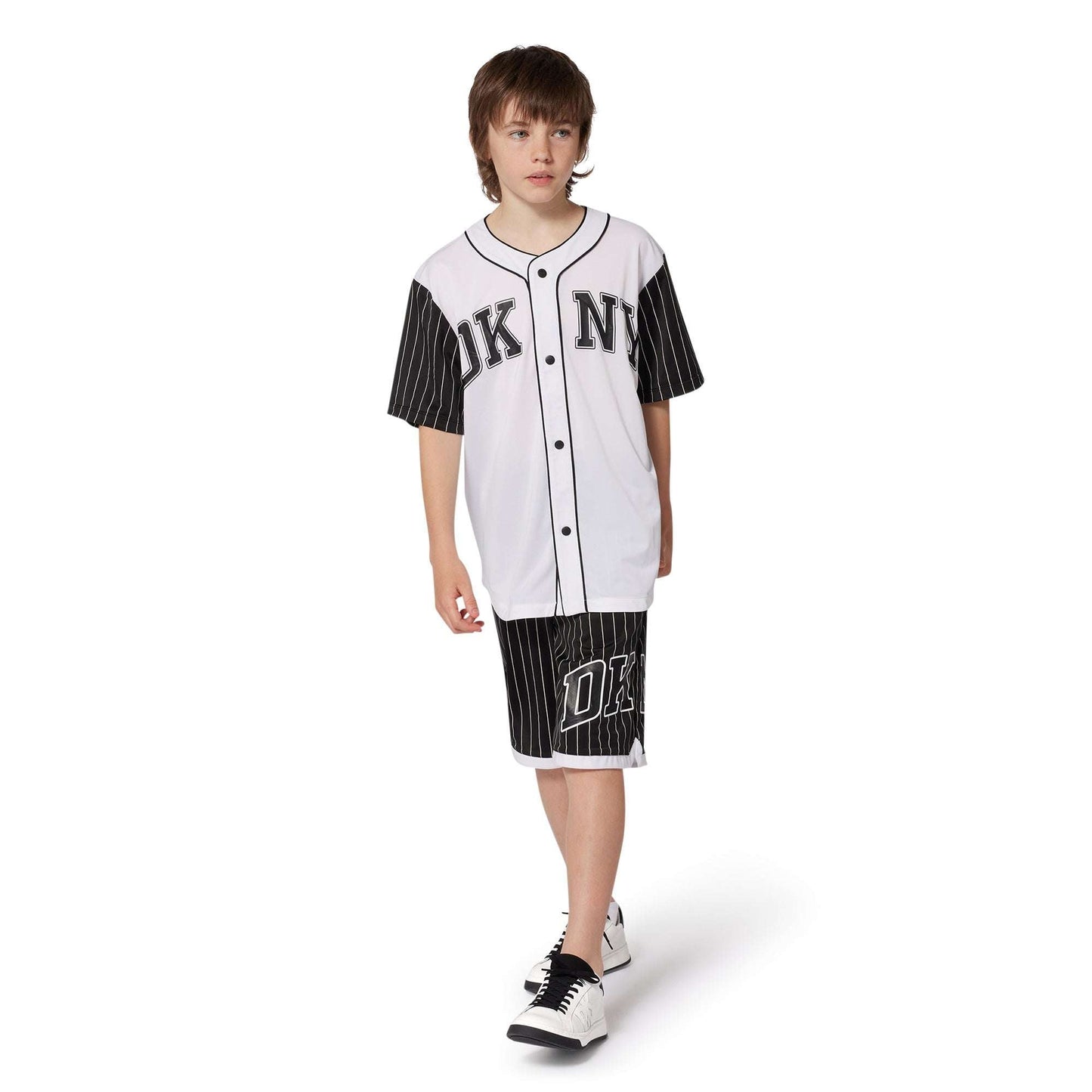 DKNY - Тениски - Loose - Fit Press - Stud Shirt - Love|Labels