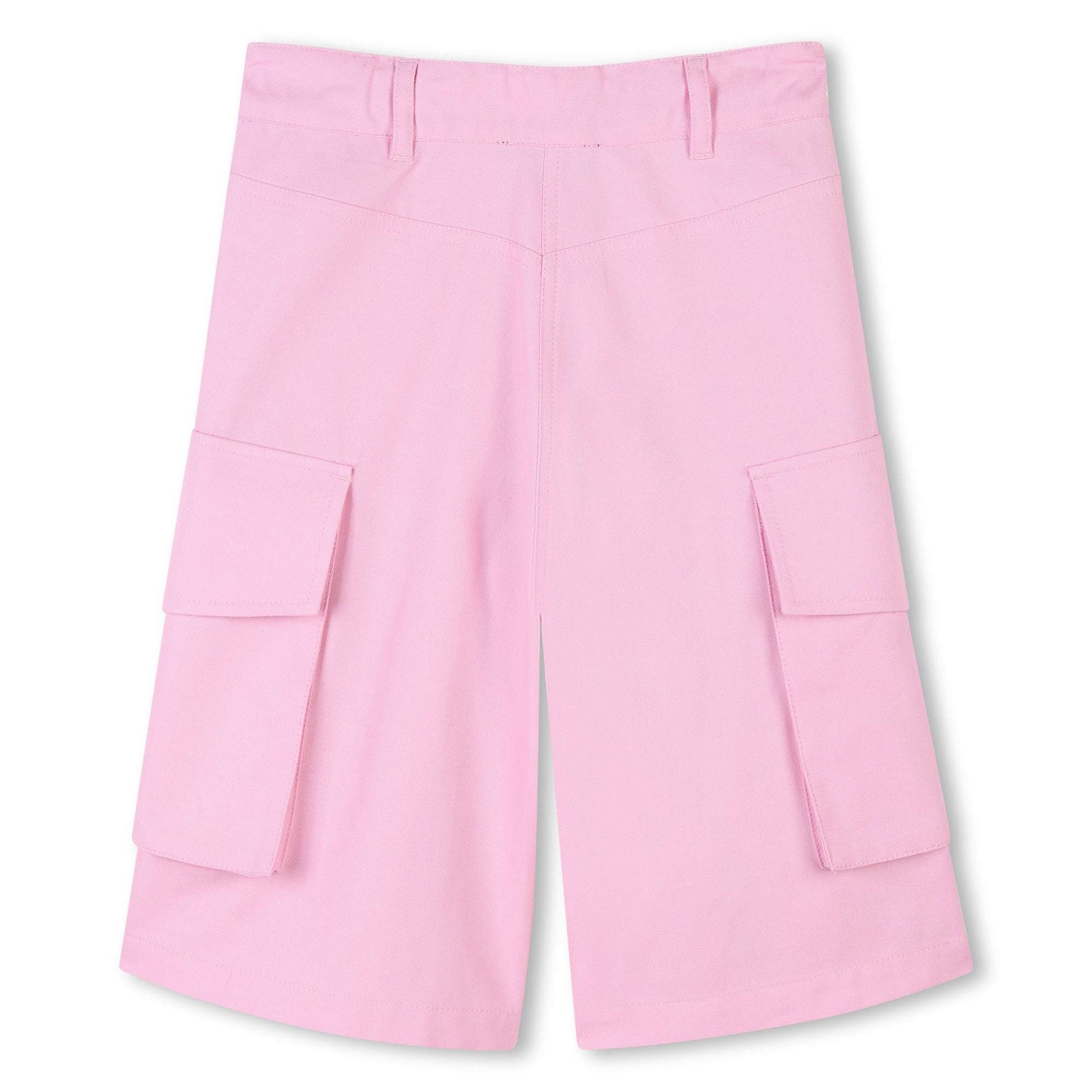 DKNY - Шорти - Pink Cotton Linen Bermuda - Love|Labels