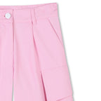 DKNY - Шорти - Pink Cotton Linen Bermuda - Love|Labels