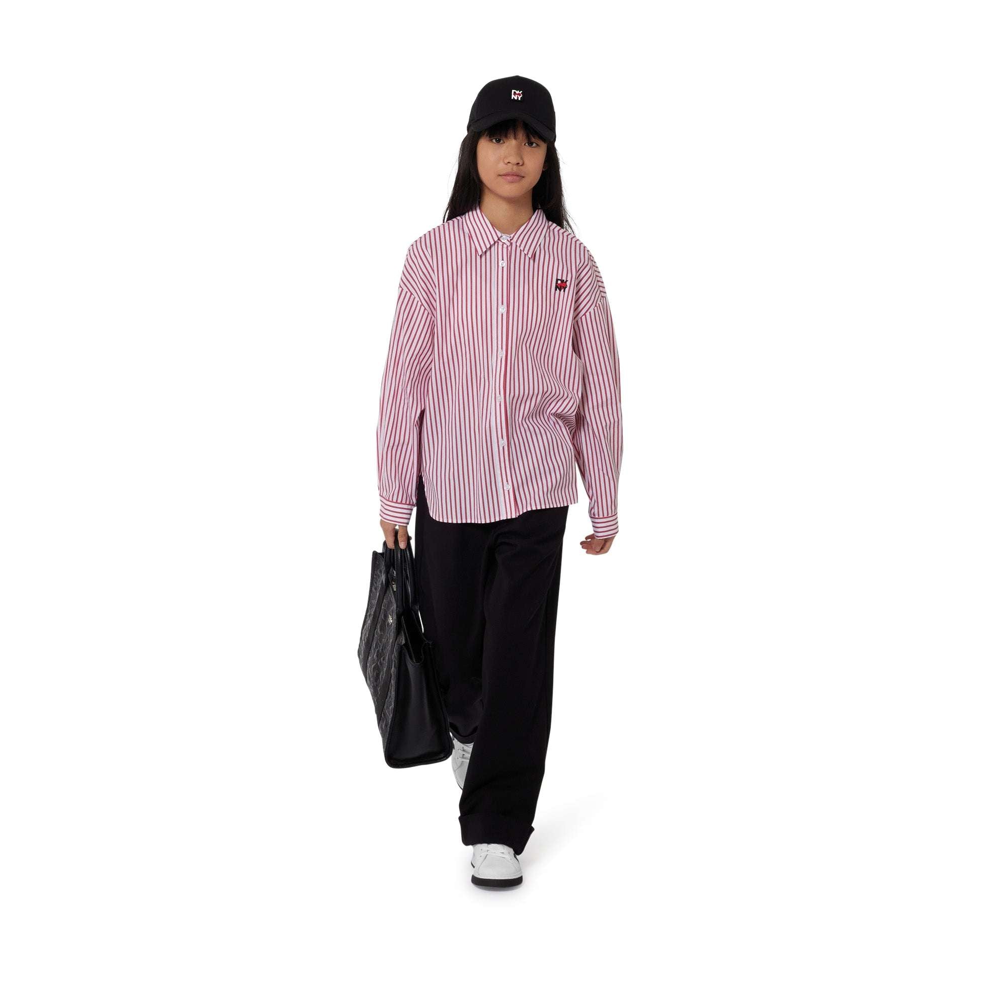 DKNY - Панталони - Pleated Roll - Up Trousers - Love|Labels