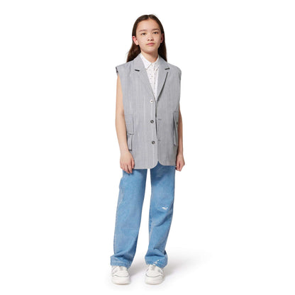 DKNY - Ризи - Printed Sleeveless Blouse - Love|Labels