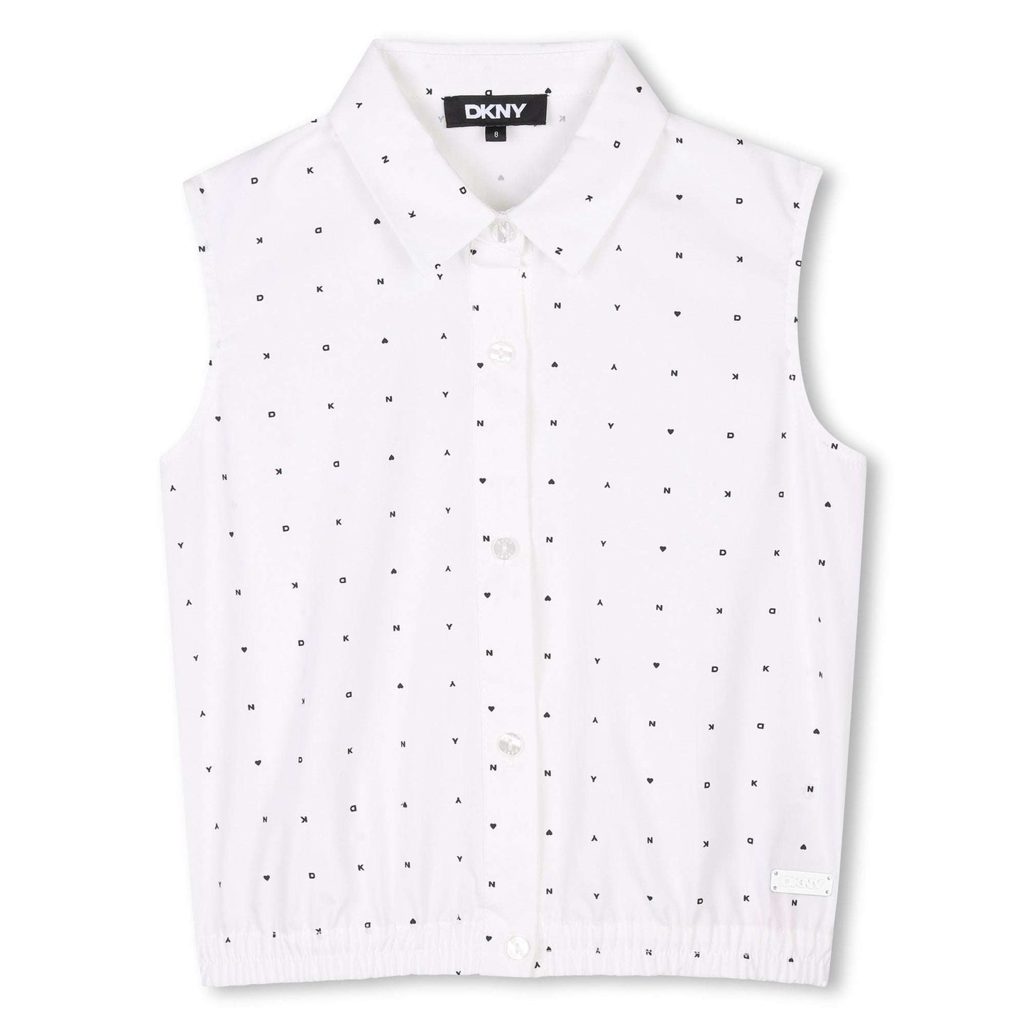 DKNY - Ризи - Printed Sleeveless Blouse - Love|Labels