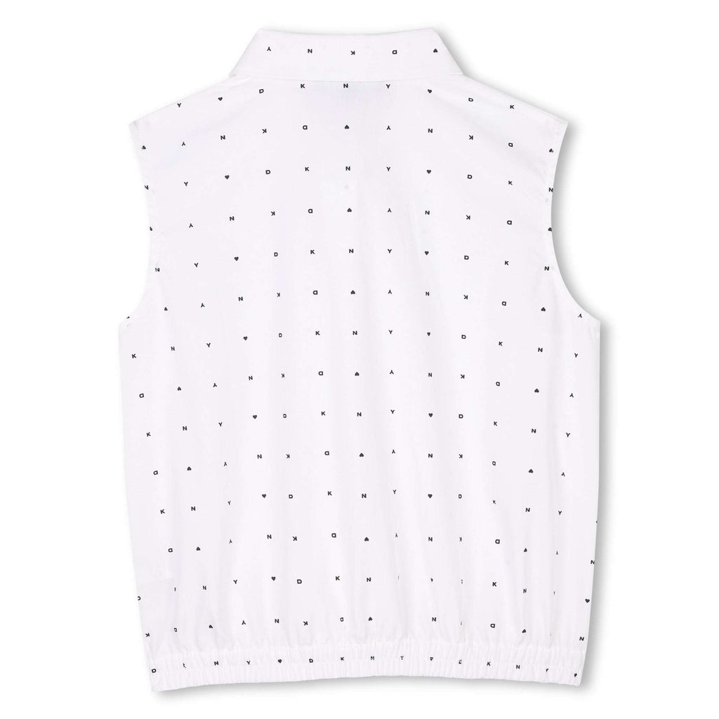 DKNY - Ризи - Printed Sleeveless Blouse - Love|Labels