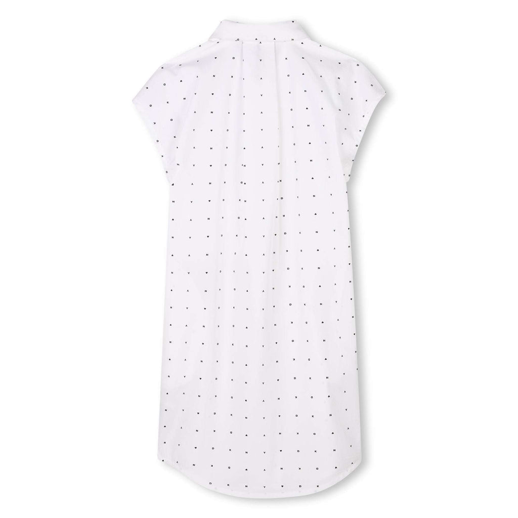 DKNY - Рокли - Short - Sleeved Cotton Dress - Love|Labels