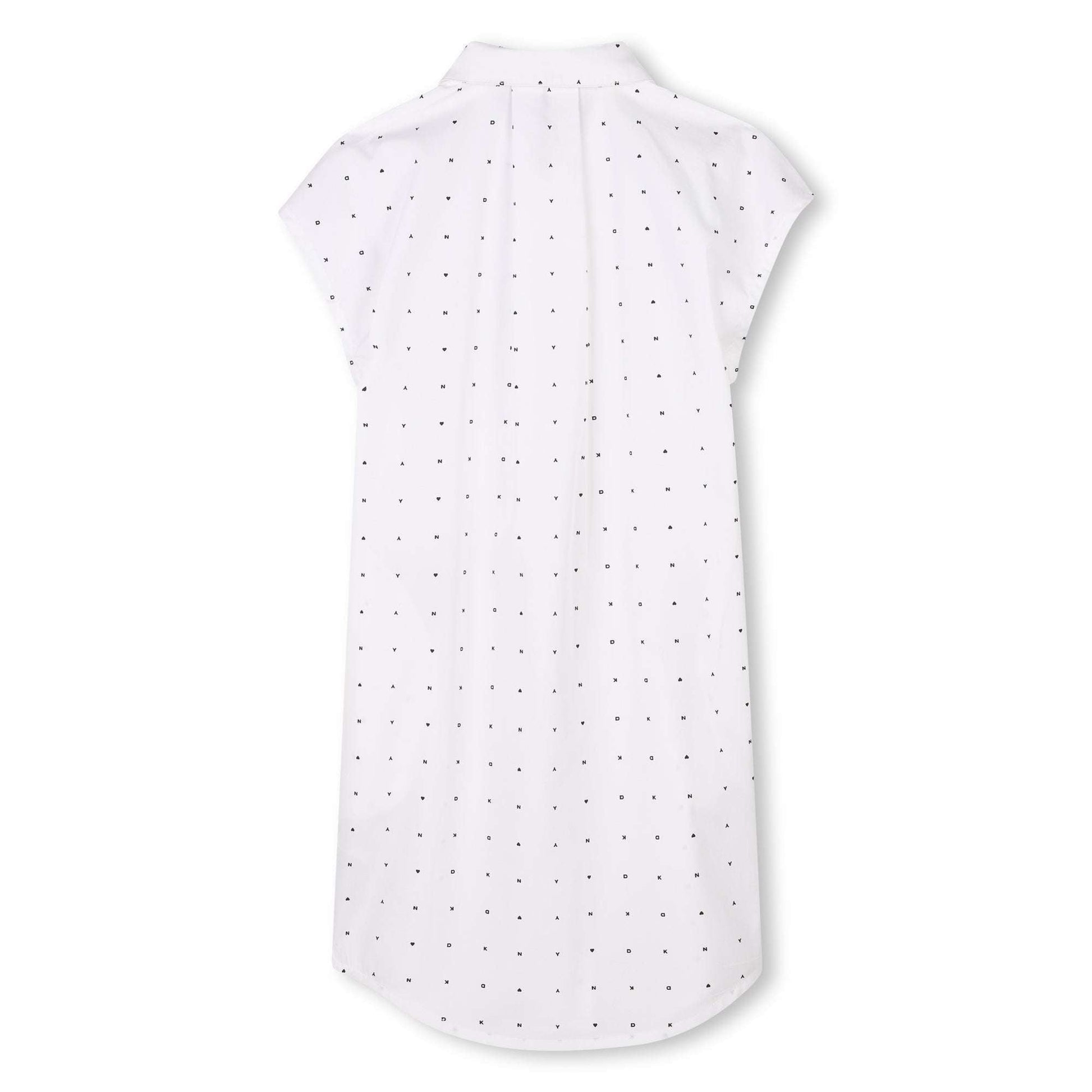 DKNY - Рокли - Short - Sleeved Cotton Dress - Love|Labels