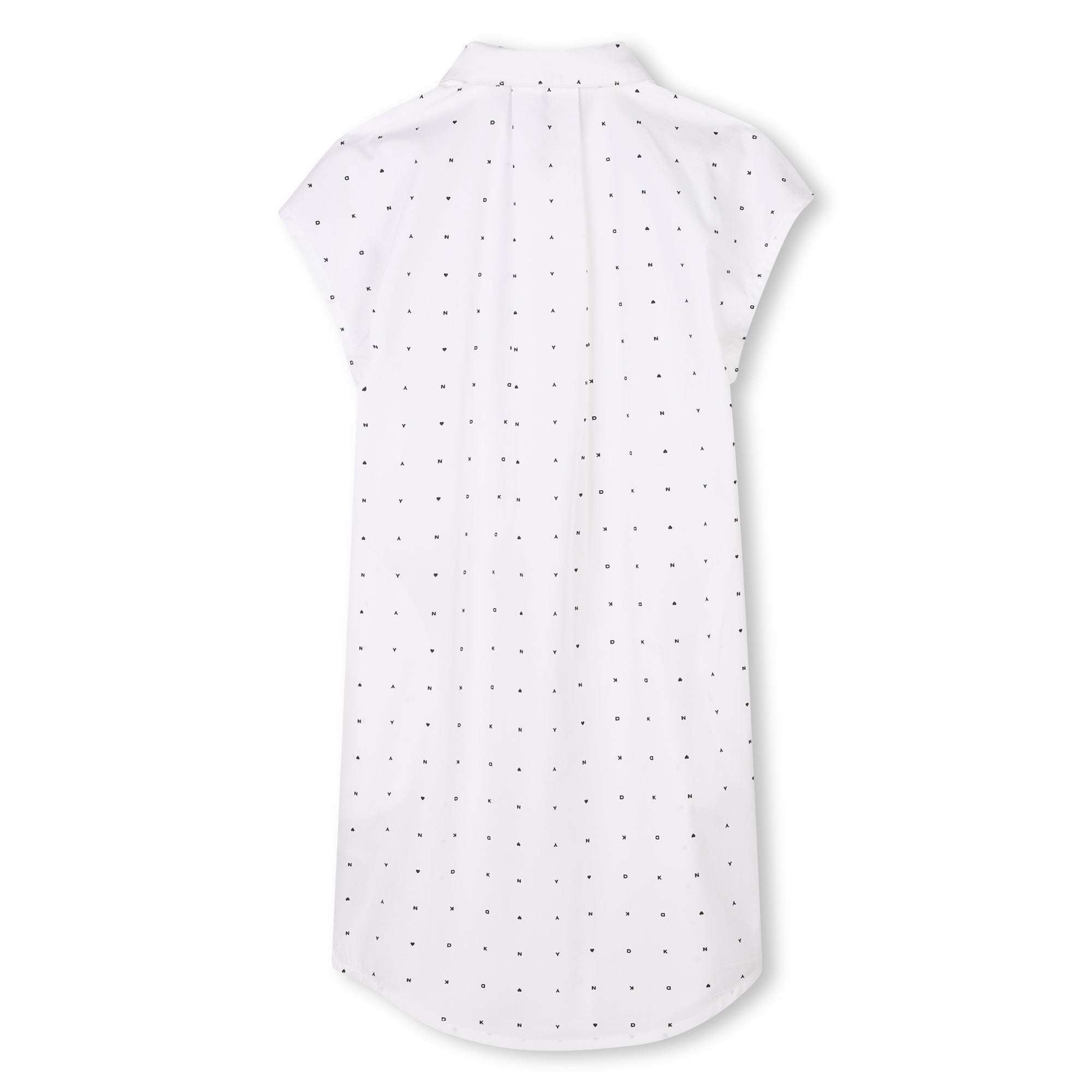 DKNY - Рокли - Short - Sleeved Cotton Dress - Love|Labels