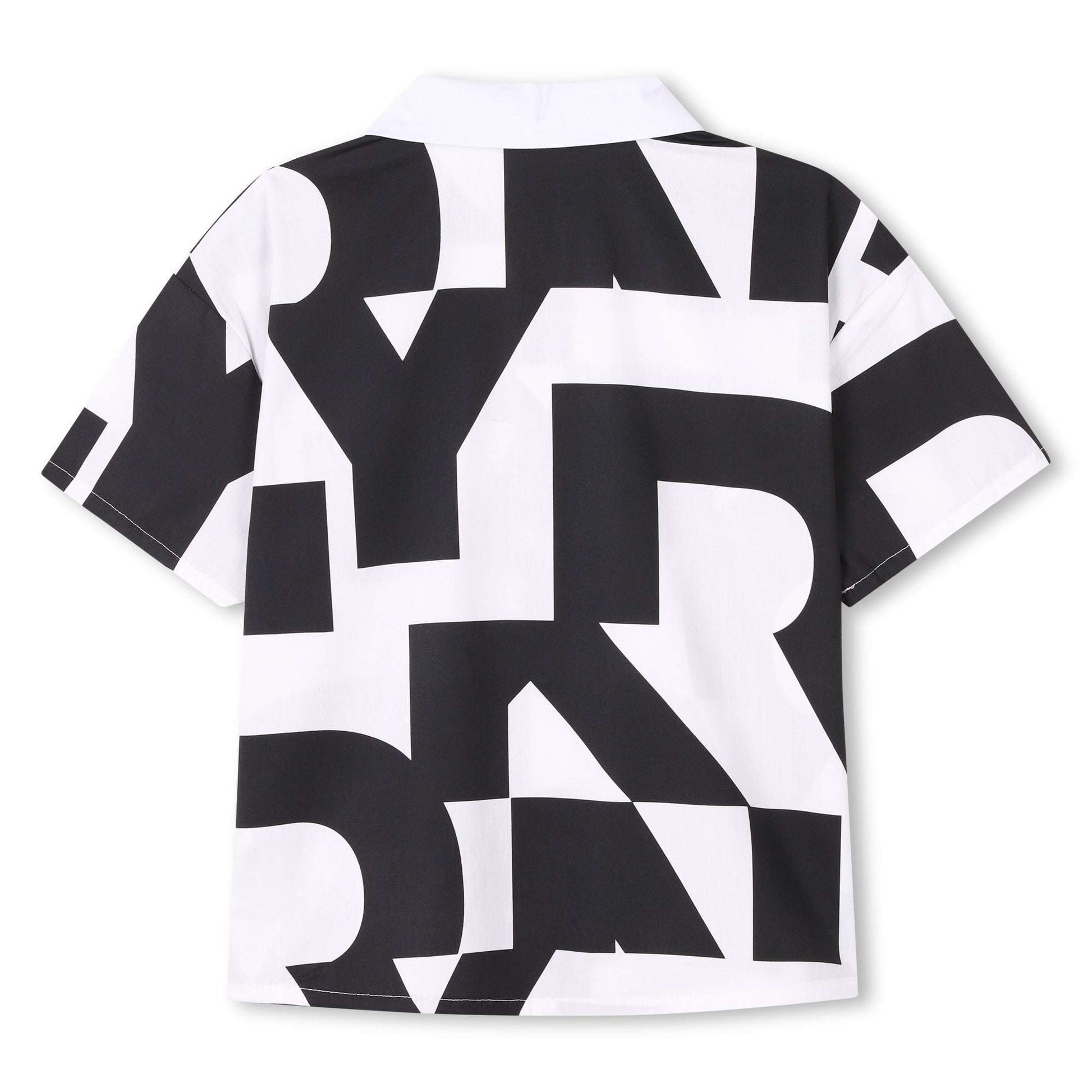 DKNY - Ризи - Short - Sleeved Cotton Shirt - Love|Labels