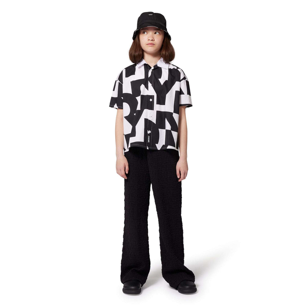 DKNY - Ризи - Short - Sleeved Cotton Shirt - Love|Labels