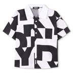 DKNY - Ризи - Short - Sleeved Cotton Shirt - Love|Labels
