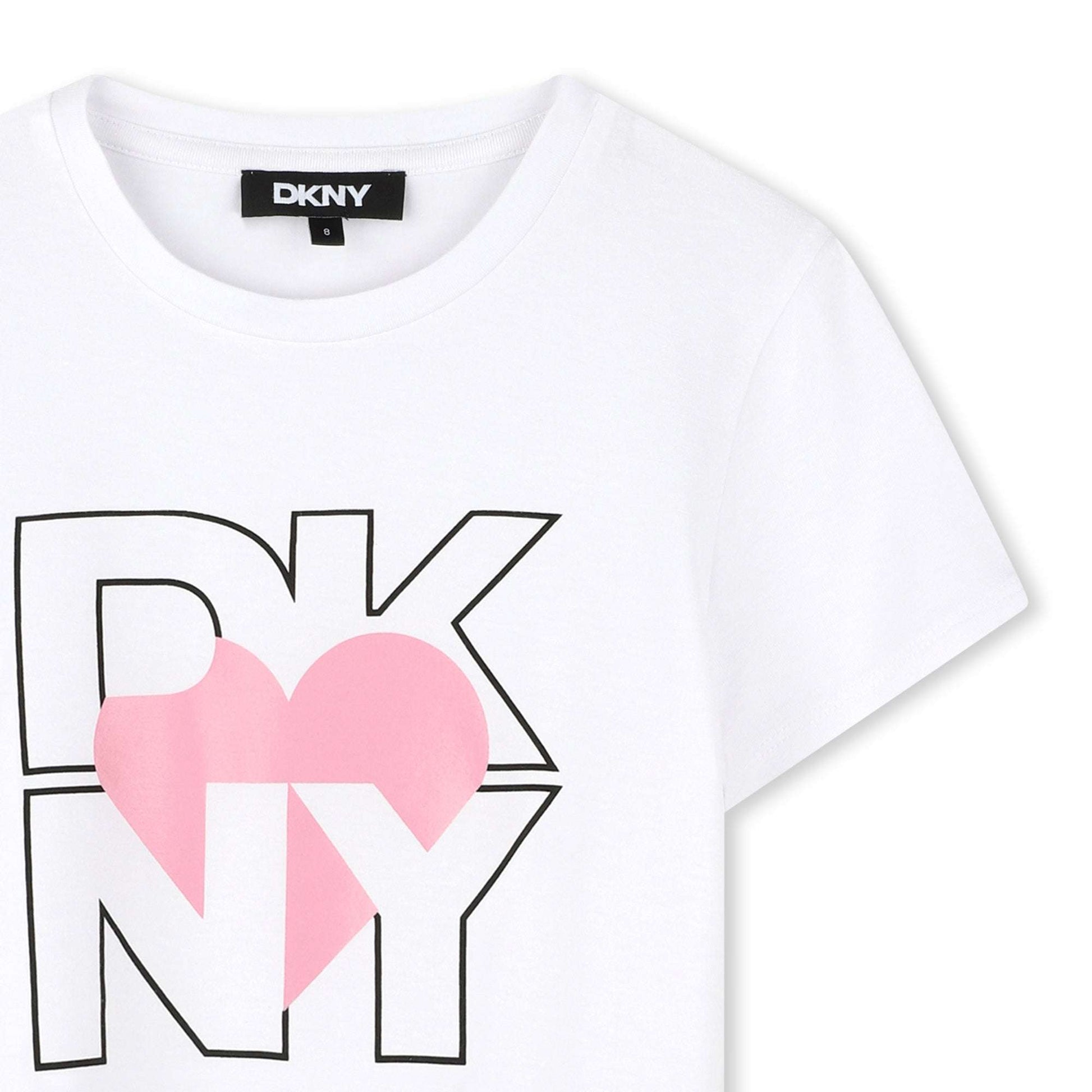 DKNY - Тениски - Short Sleeved Heart T-Shirt - Love|Labels