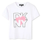 DKNY - Тениски - Short Sleeved Heart T-Shirt - Love|Labels