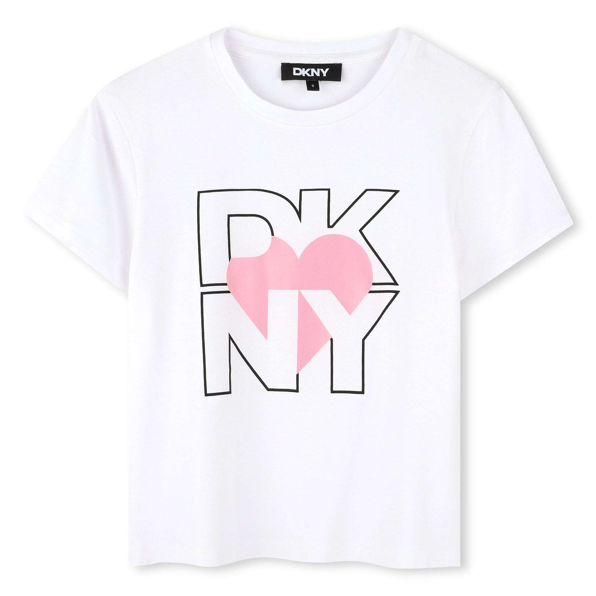 DKNY - Тениски - Short Sleeved Heart T-Shirt - Love|Labels