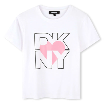 DKNY - Тениски - Short Sleeved Heart T-Shirt - Love|Labels