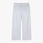 DKNY - Панталони - Silver Plissé Logo Trousers - Love|Labels