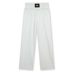 DKNY - Панталони - Silver Plissé Logo Trousers - Love|Labels