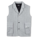 DKNY - Сака - Sleeveless Striped Jacket - Love|Labels