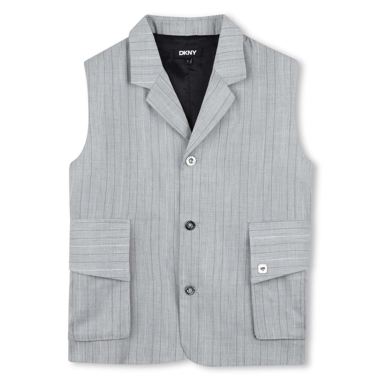 DKNY - Сака - Sleeveless Striped Jacket - Love|Labels