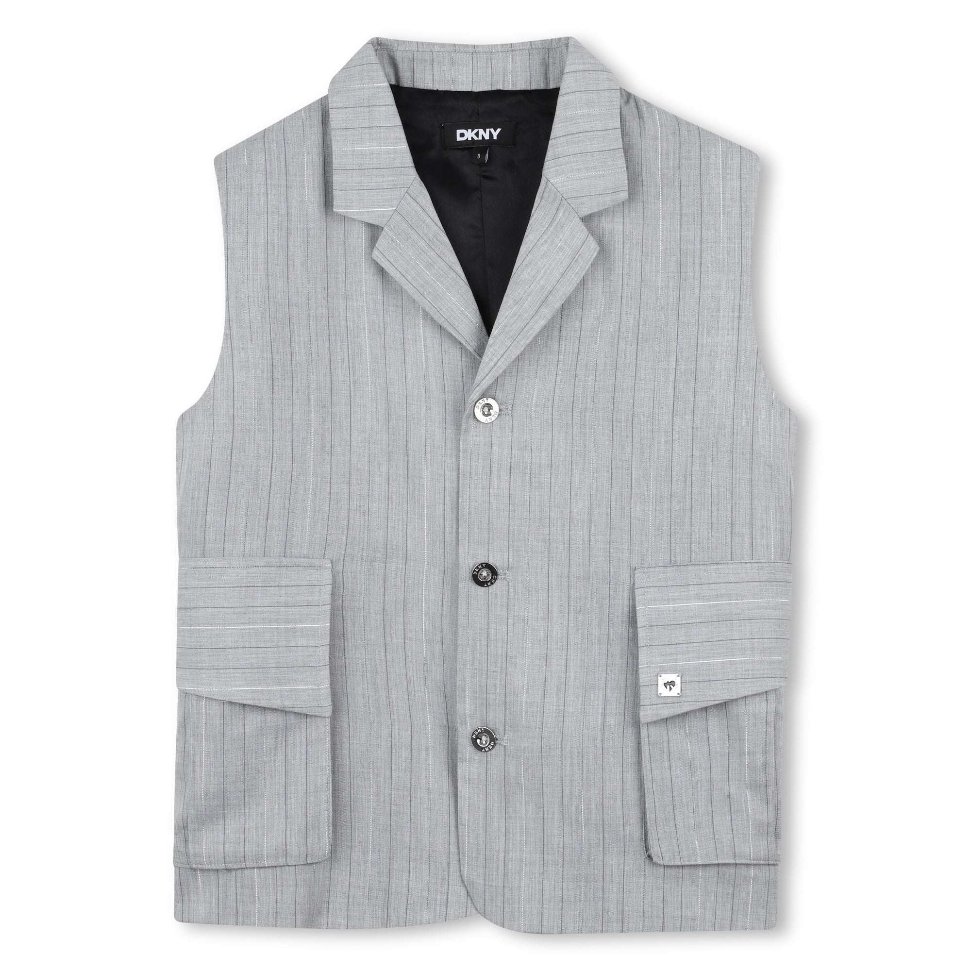 DKNY - Сака - Sleeveless Striped Jacket - Love|Labels